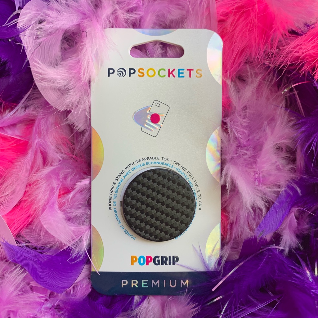 Nwt Popsocket Premium Carbonite Weave